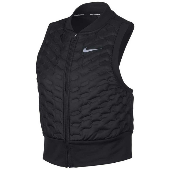 black nike vest womens